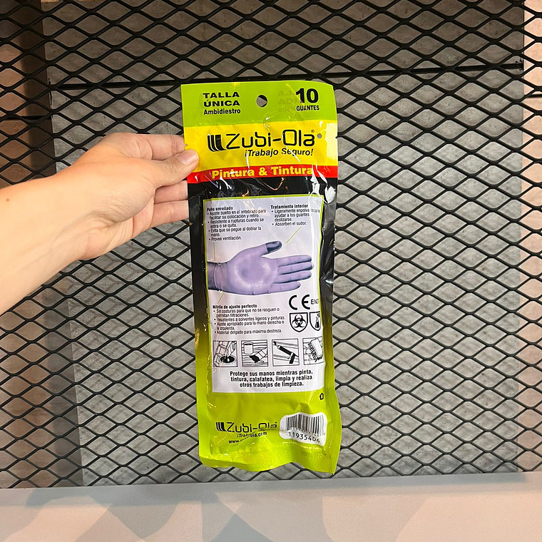 Guante Nitrilo Zubiola x 10 unidades Ref. 11935406 2