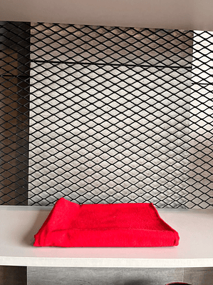 Bayetilla Roja Longitud 70 cms por 100 cms. Ref. 180310