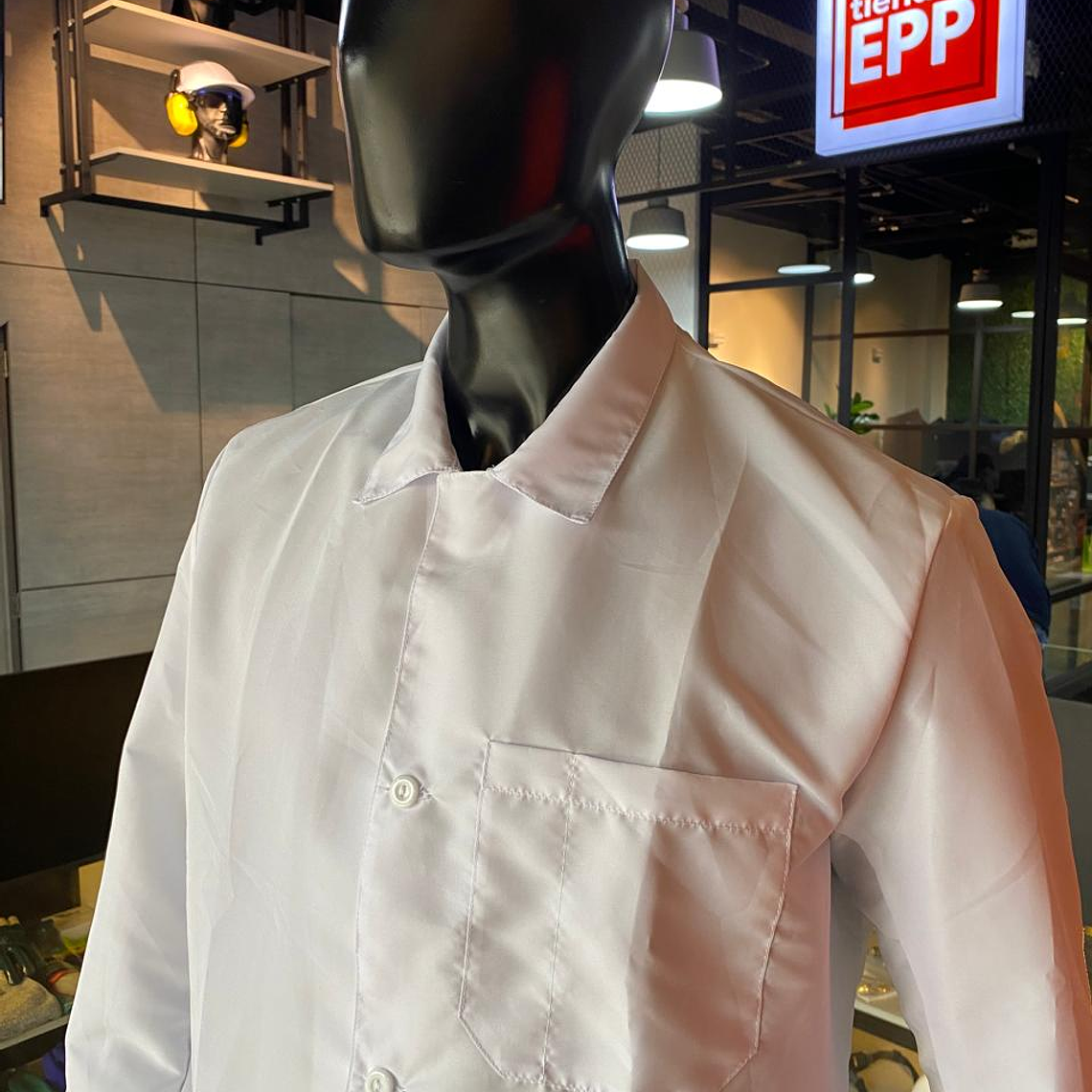 Bata Antifluido Blanca Ref. 120310 3