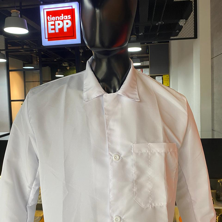 Bata Antifluido Blanca Ref. 120310 4