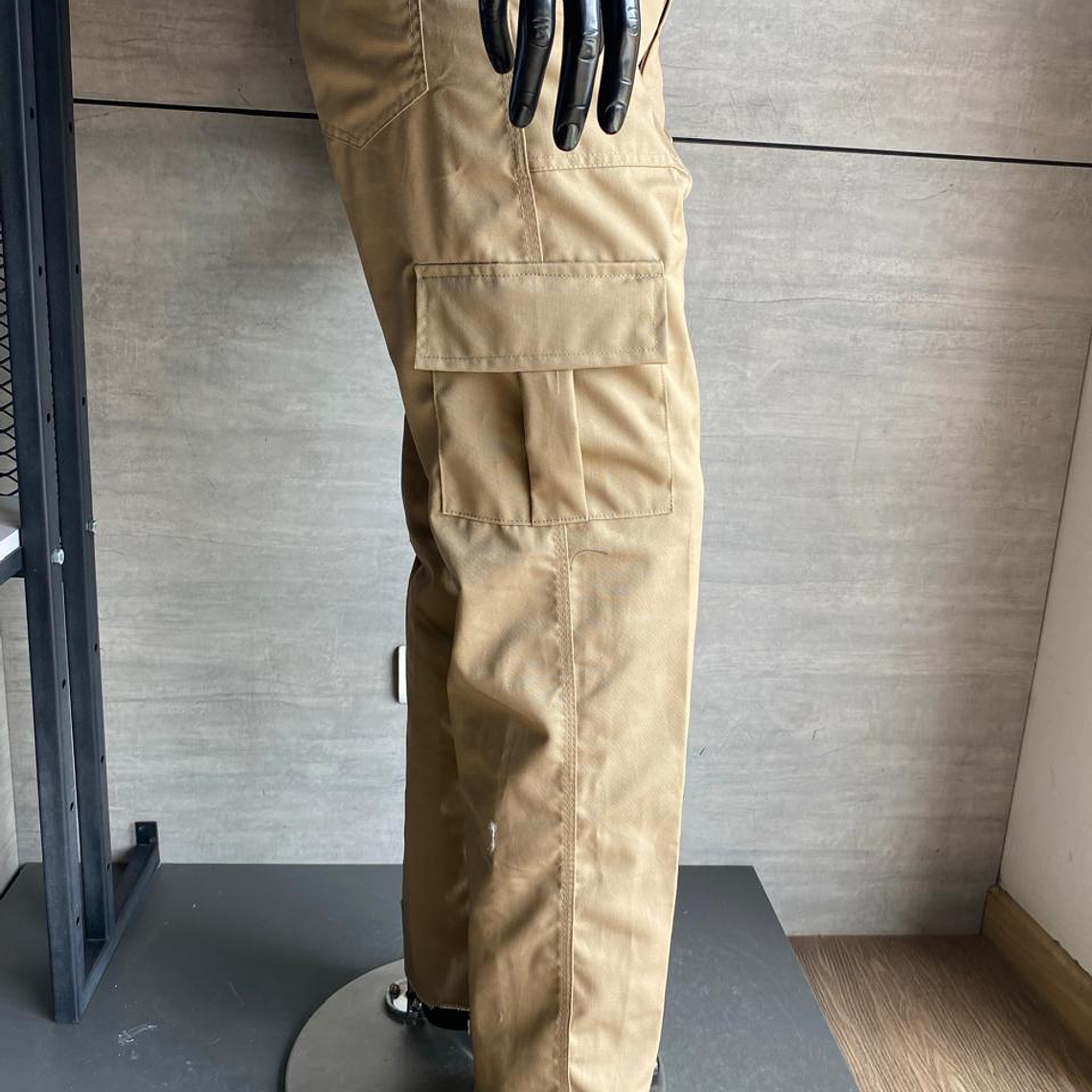 Pantalón Cargo en Dril Caqui Ref. 140520 2