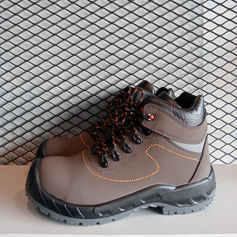 Botín de Seguridad Café Tech Base Steel Series Ref. 5003  5