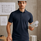 Camiseta Polo Azul Oscuro Manga Corta Ref. 220110 - Miniatura 1