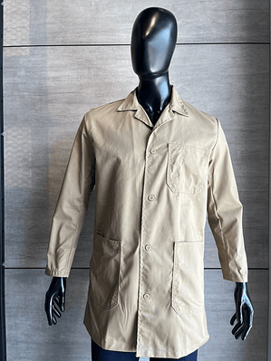 Bata dril color caqui Ref. 120130