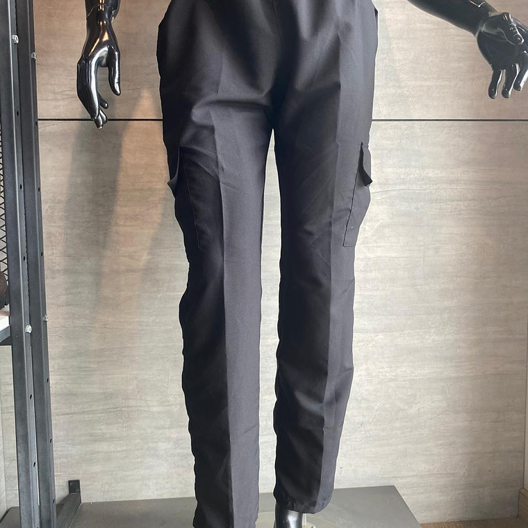 Pantalón Tipo Chef Antifluido Negro Ref. 140610 1