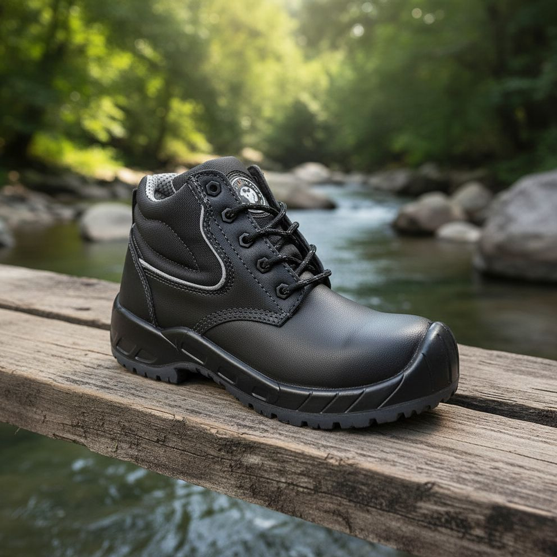 Bota de Seguridad Steel Series Negra Ref. 5001 1