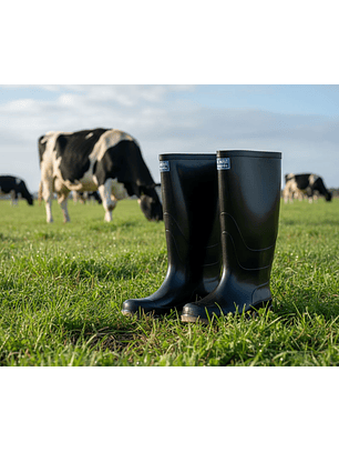 Bota Croydon Macha Alta Negra PVC Ref. 2330090 