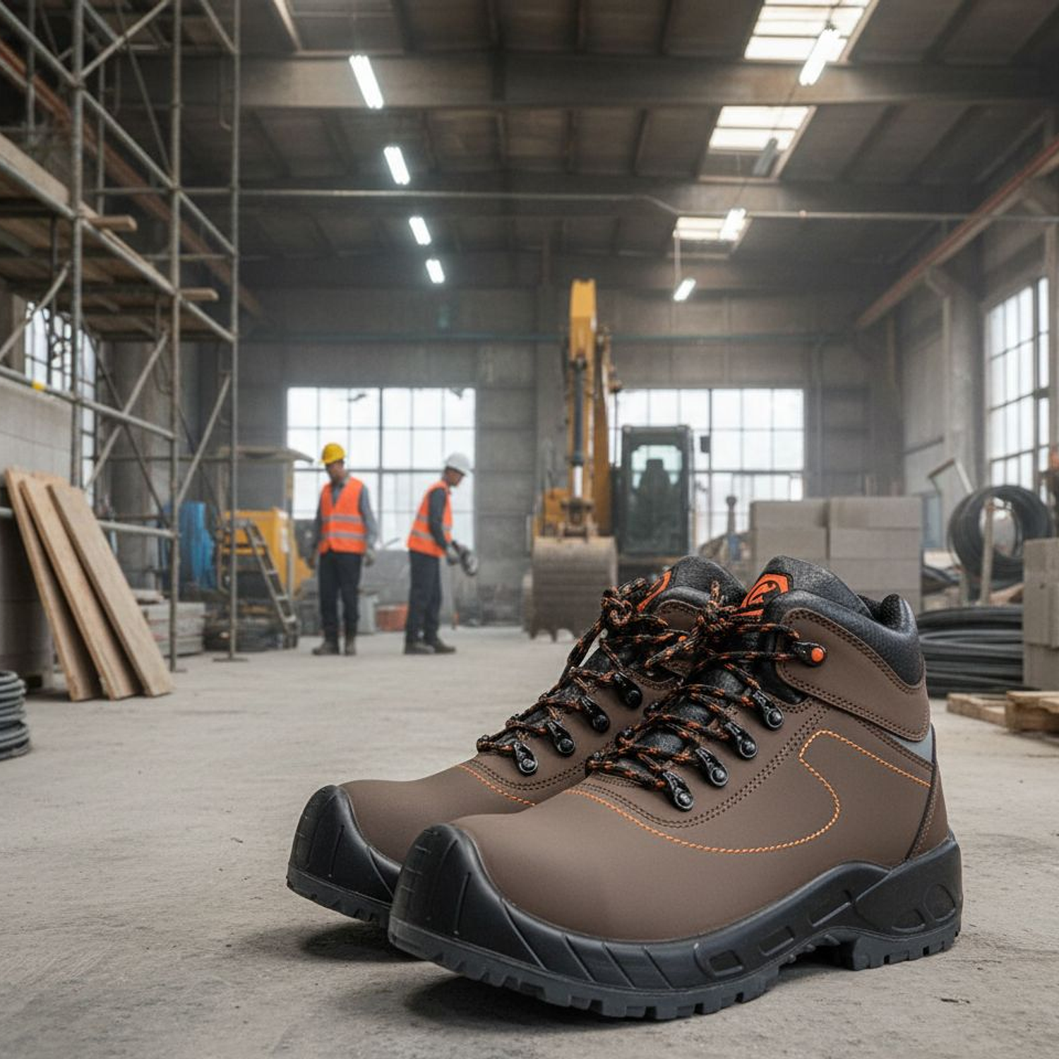 Botín de Seguridad Café Tech Base Steel Series Ref. 5003  1