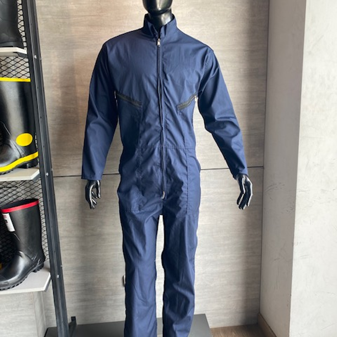 Overol Enterizo Dril Color: Azul Oscuro *Material: Ripstop* Ref. 110110 1
