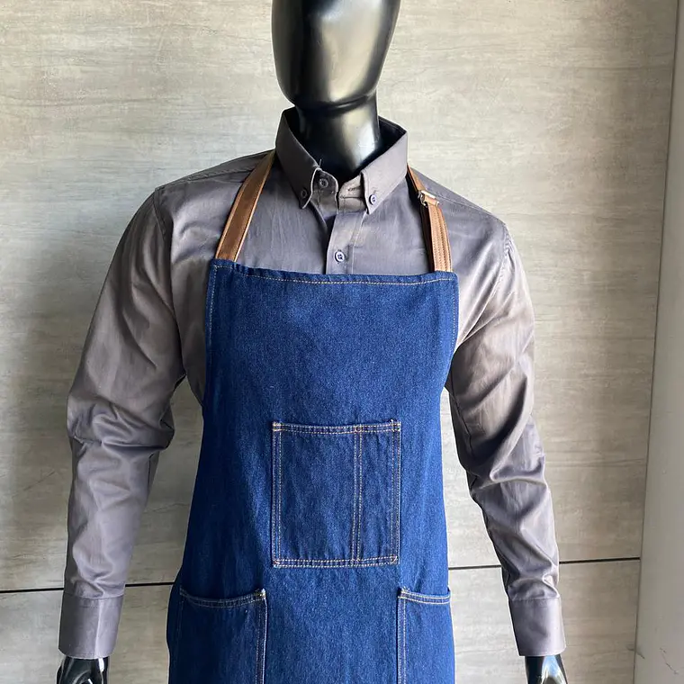 Delantal indigo jean Ref. 111005 1