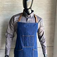 Delantal indigo jean Ref. 111005 - Miniatura 1