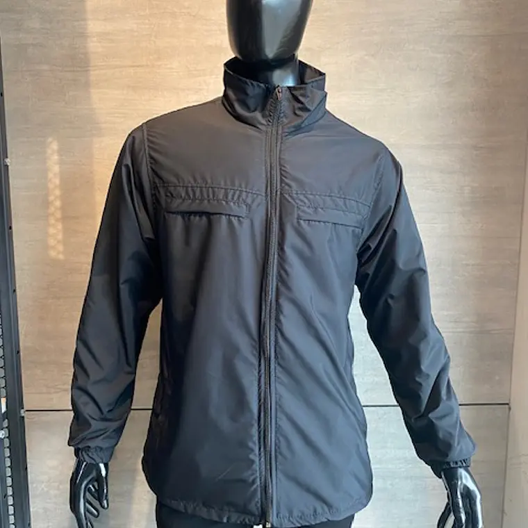 Chaqueta Negra en Algodón Perchado Ref. 300180 1