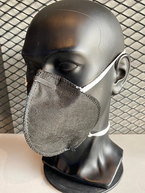 Tapabocas Gris 3 Capas x 25 Unidades Ref. M25N