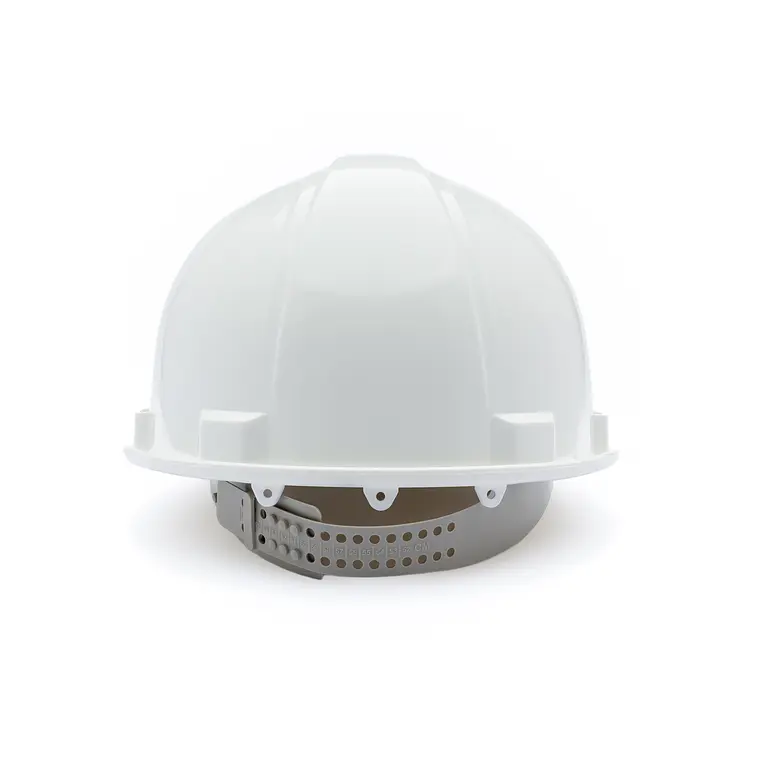 Casco Blanco Jet Ajuste Cremallera Ref. SM151CR 6