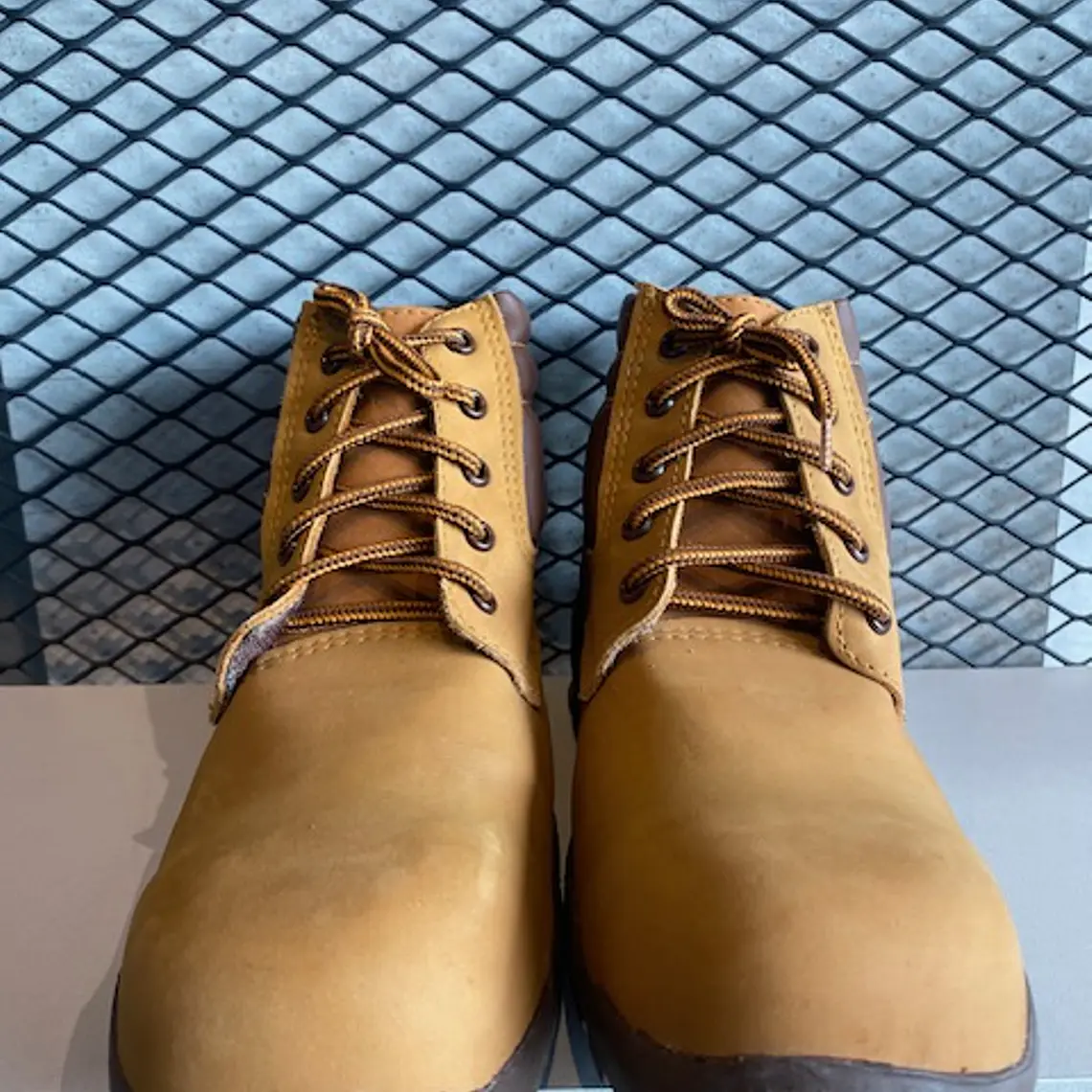 Bota Nobuck Miel con Puntera de Seguridad Ref. 5505 3