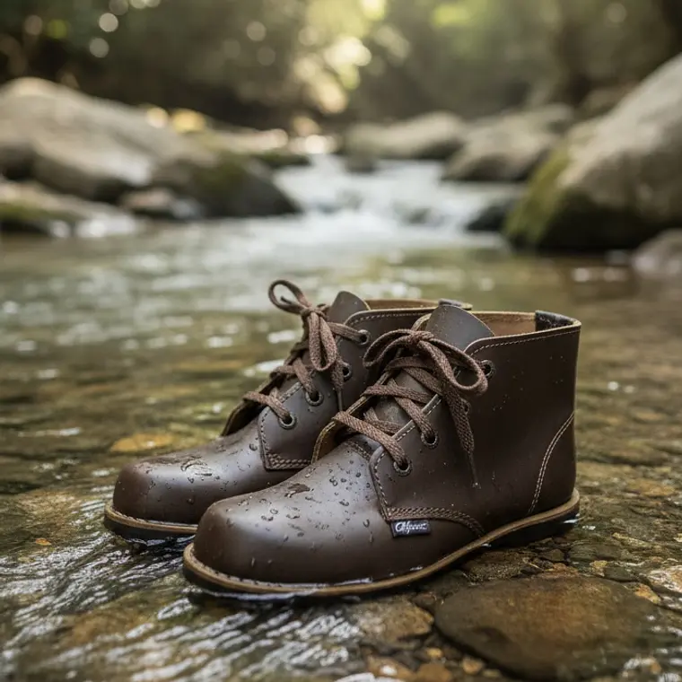 Bota Alpaca sencilla Lisa Cafe Ref. 5523 1