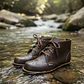 Bota Alpaca sencilla Lisa Cafe Ref. 5523 - Miniatura 1