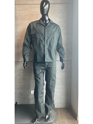 Overol Camisa y Pantalon Verde Militar Rip Stop Ref. 100160-02