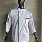 Camisa Tipo Chef Gabardina Blanca Con Embone Negro Ref. 130620 - Miniatura 1