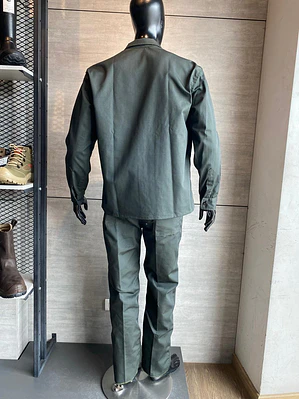 Overol Camisa y Pantalon Verde Militar Rip Stop Ref. 100160-02