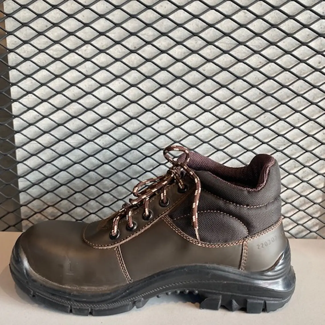 Bota Tornado de Seguridad Cafe Tef. 1928 3