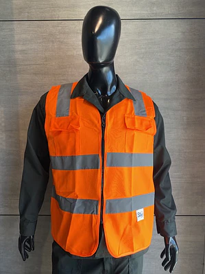 Chaleto SISO Alta Visibilidad Naranja Ref. CAV02