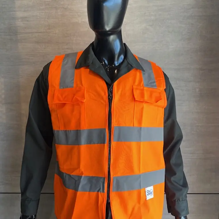 Chaleto SISO Alta Visibilidad Naranja Ref. CAV02 1