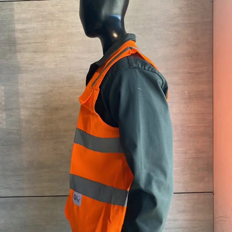 Chaleto SISO Alta Visibilidad Naranja Ref. CAV02 2