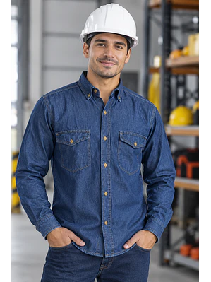 Camisa Twill Jean Caballero Stretch Ref. 130211