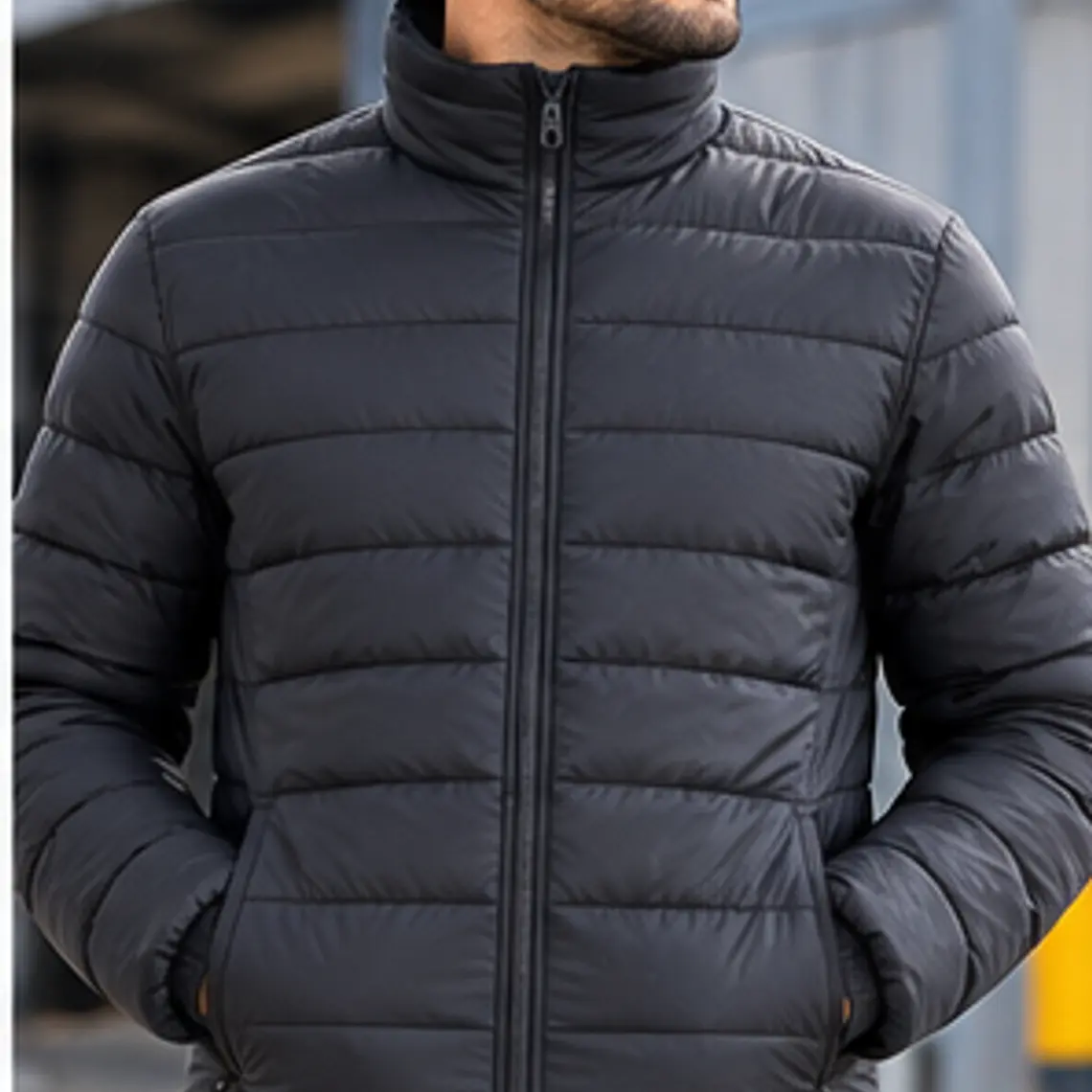 Chaqueta Acolchada Negra Ref. 300170 1