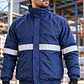 Chaqueta Poliéster Azul con Reflectivos Ref. 300130 - Miniatura 1