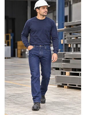 Pantalon Jean Dotación Caballero Cierre Cremallera Ref. 140210