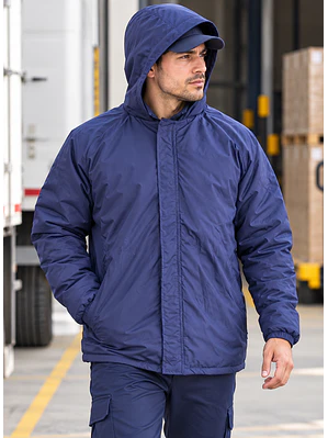 Chaqueta Térmica Cuartos Fríos Azul Oscuro Ref. 310110