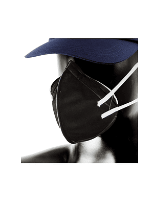Tapabocas Gris 3 Capas x 25 Unidades Ref. M25N