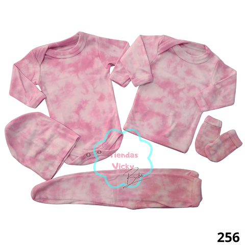 Ajuar tie dye 0-3 meses 