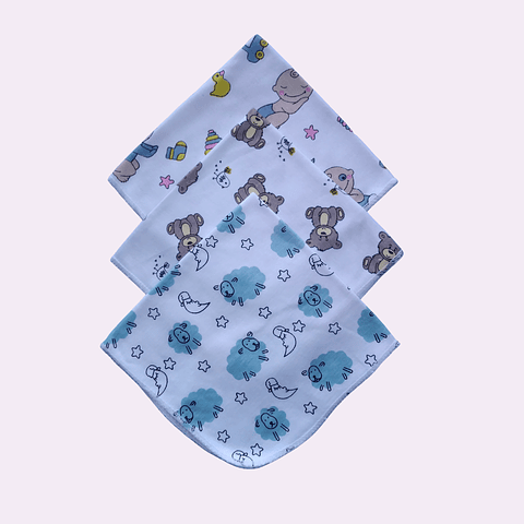 Pack de 3 mantas tutito