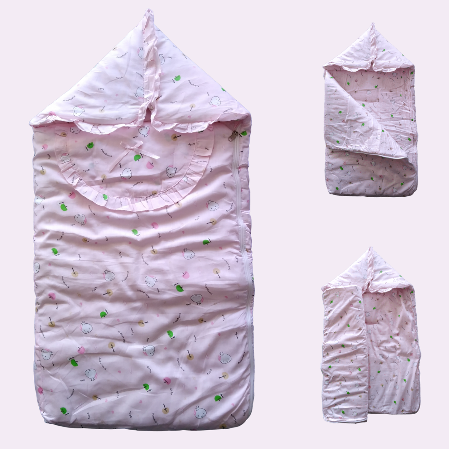 Saco de dormir amarillo 2