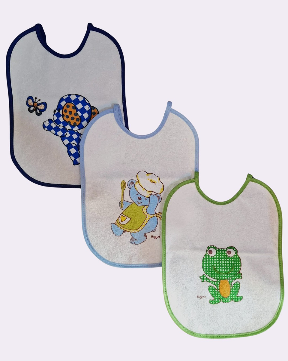 Pack de 3 baberos 1