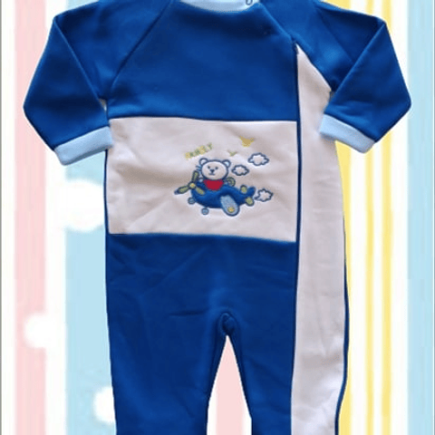 Pijama de algodón frizado 18-24 meses