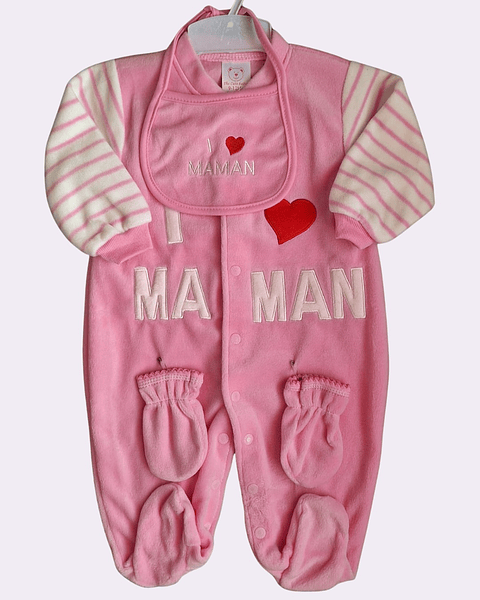 Pijama de polar 9-12 meses 