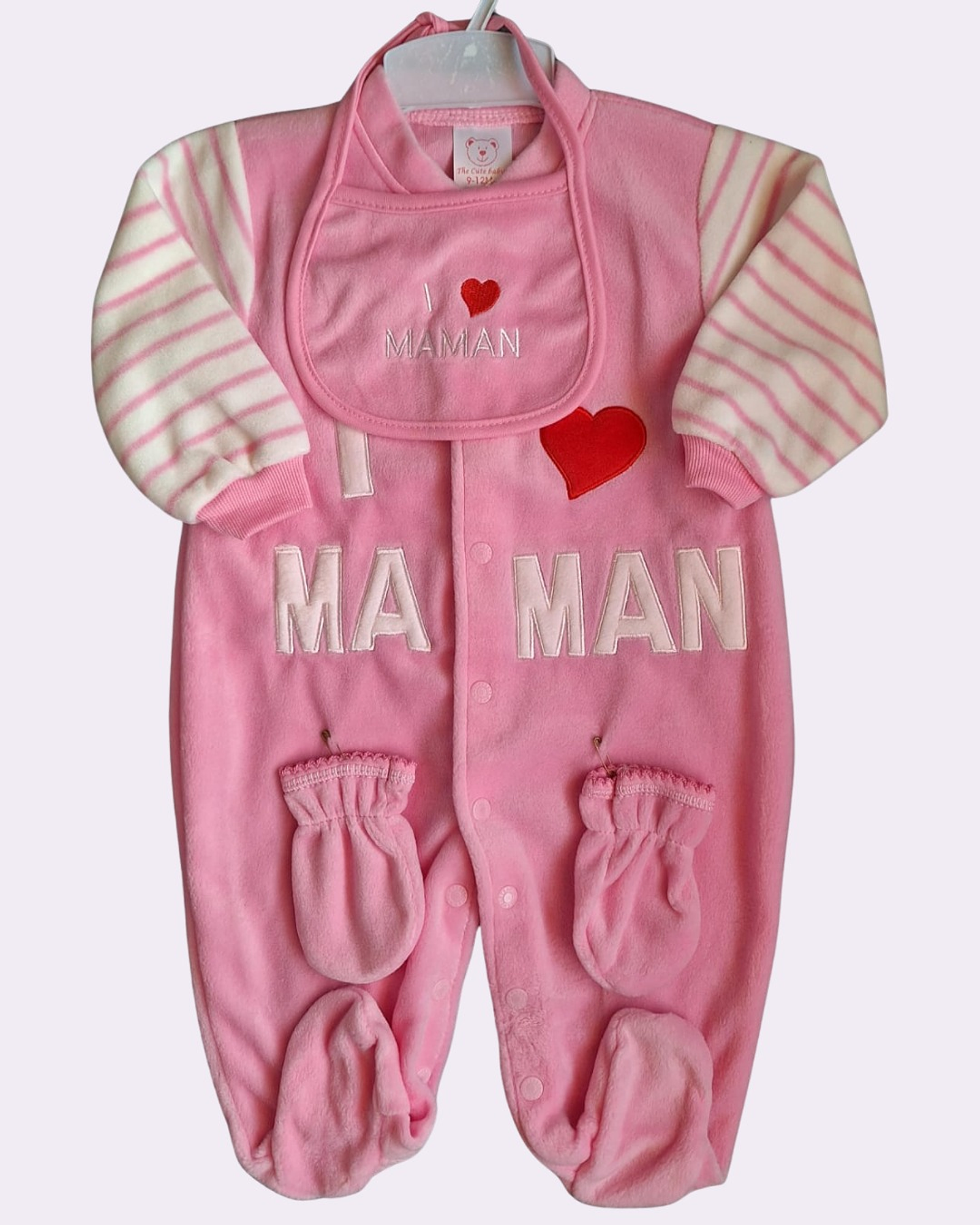 Pijama de polar 9-12 meses  1