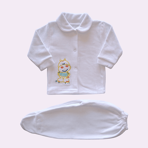 Conjunto de plush 3-6 meses 