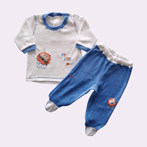 Conjunto de plush 3-6 meses 