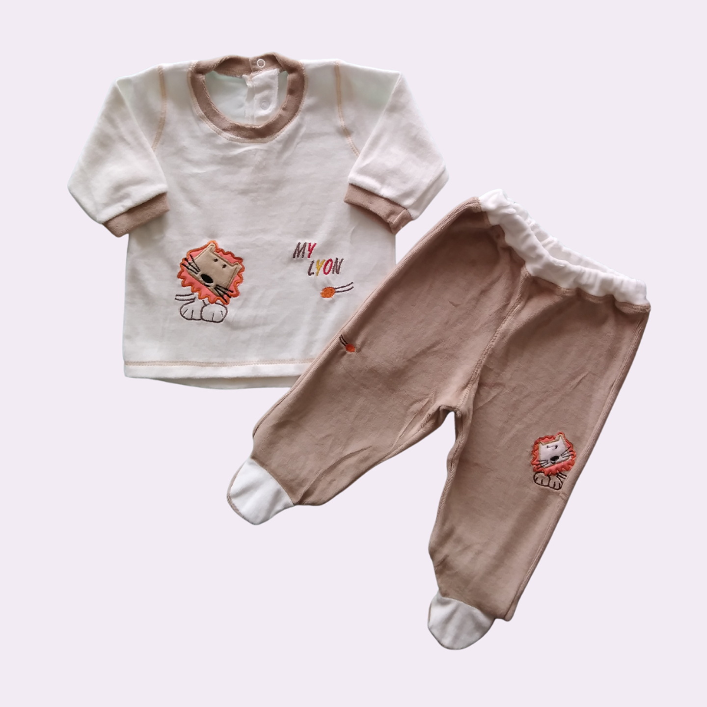 Conjunto de plush 3-6 meses 1