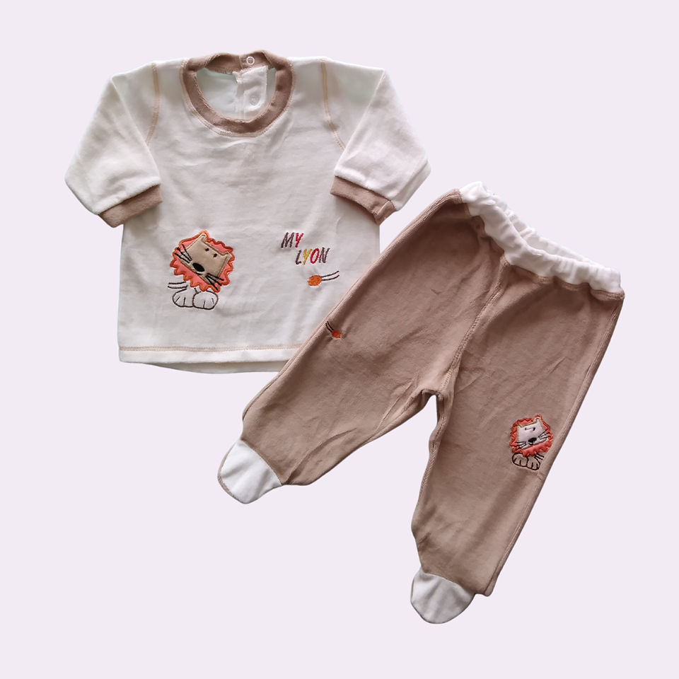 Conjunto de plush 3-6 meses 1