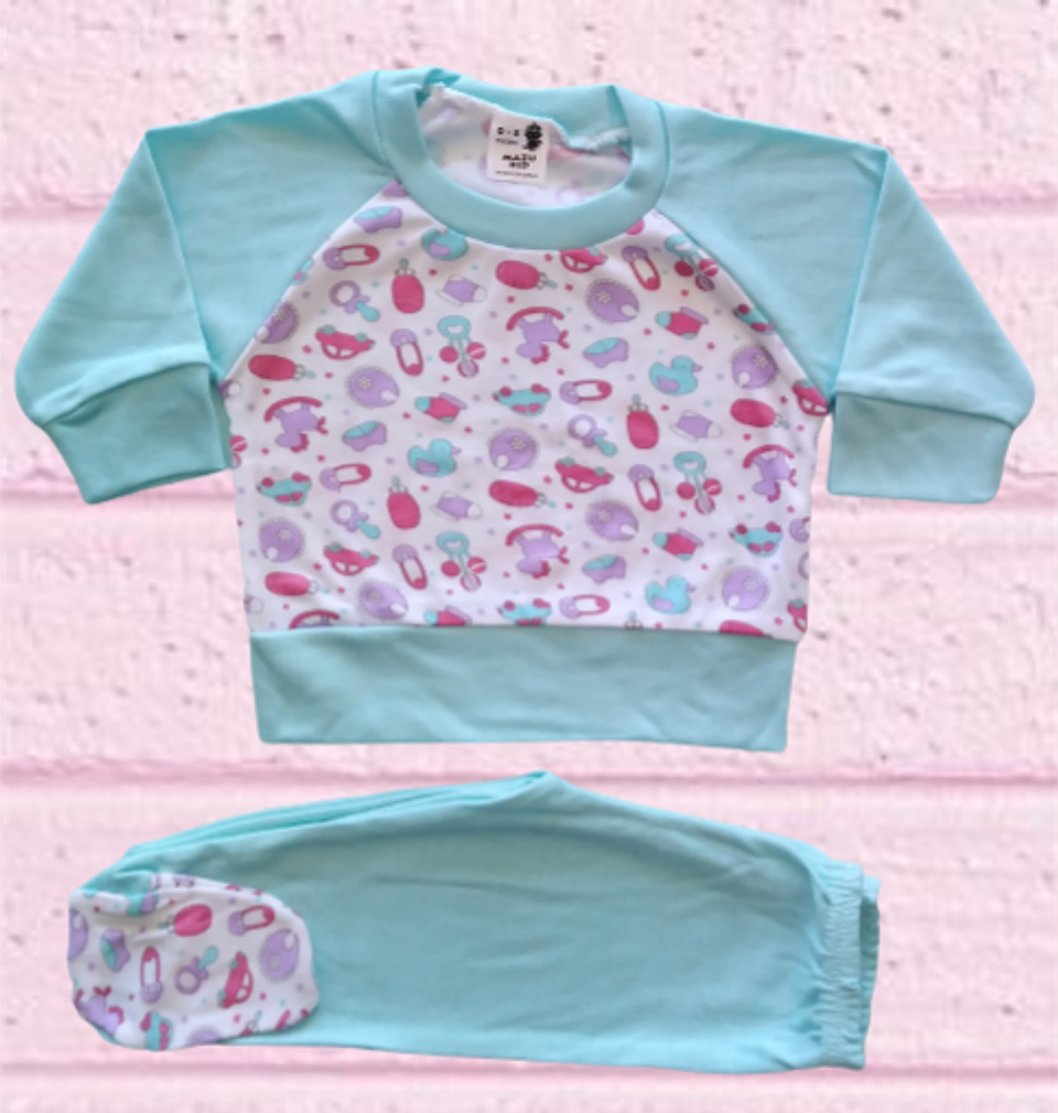 Pijama algodón 0-3 meses 1