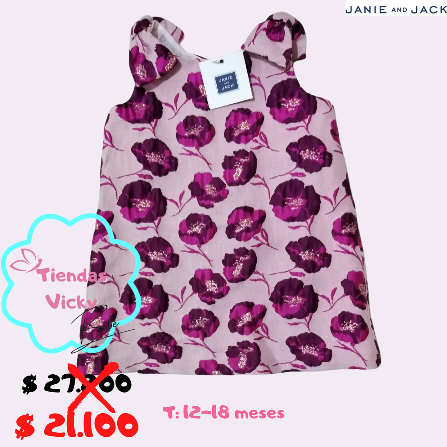 Vestido 12-18 meses  1