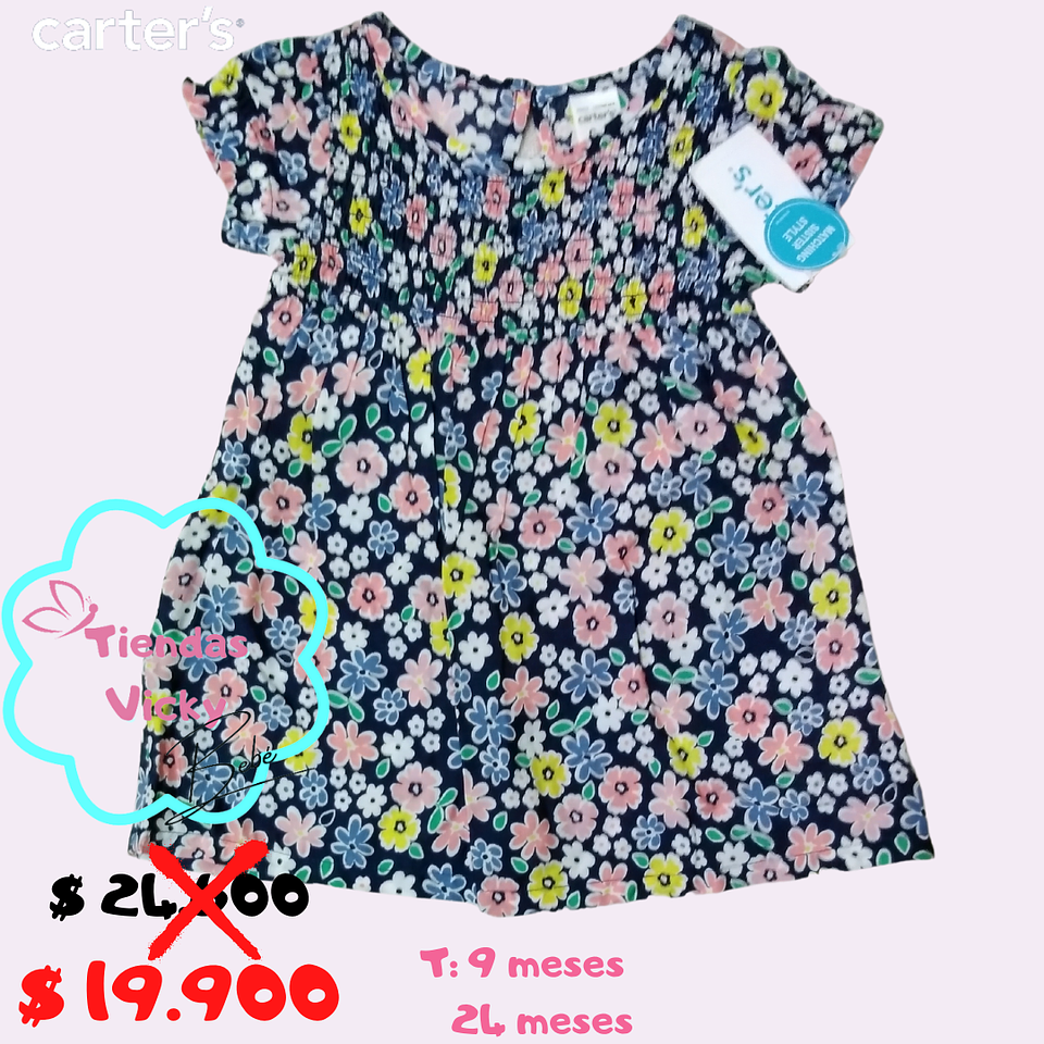 Vestido de flores 24 meses 1