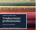 TRADUCCIONES PROFESIONALES INGLES -ESPAÑOL