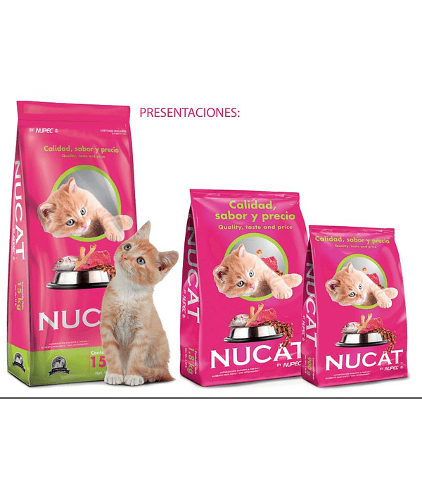 Alimento para Gatos NUCAT ENVIO GRATIS BOGOTA